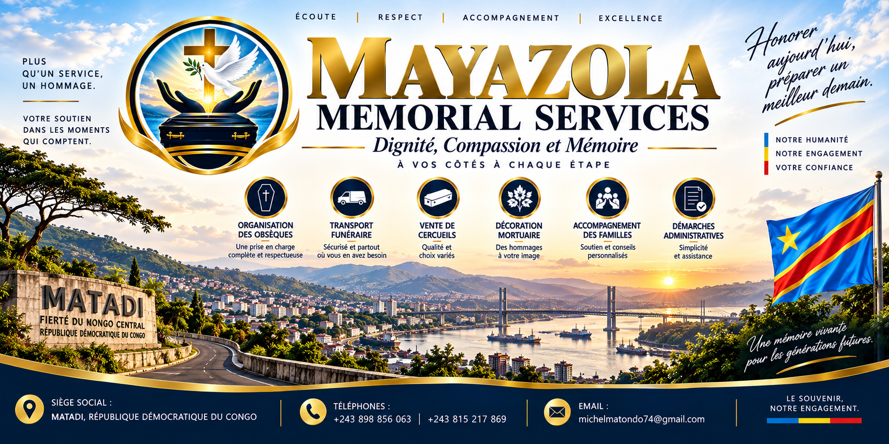 Visuel de présentation MAYAZOLA MEMORIAL SERVICES, version 1
